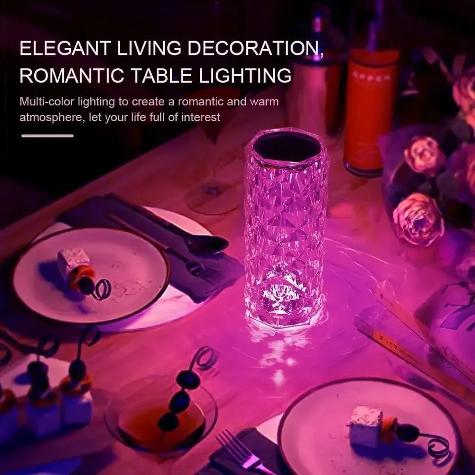 Lampe de table rechargeable cristal Diving - Nos lampes de table - Ma lampe  rechargeable